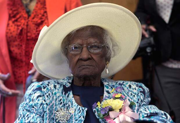 115-летняя Джераллен Тэлли из США