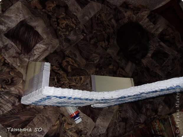 Интерьер Декупаж Плетение Переделки в ванной   Бумага Дерево фото 12