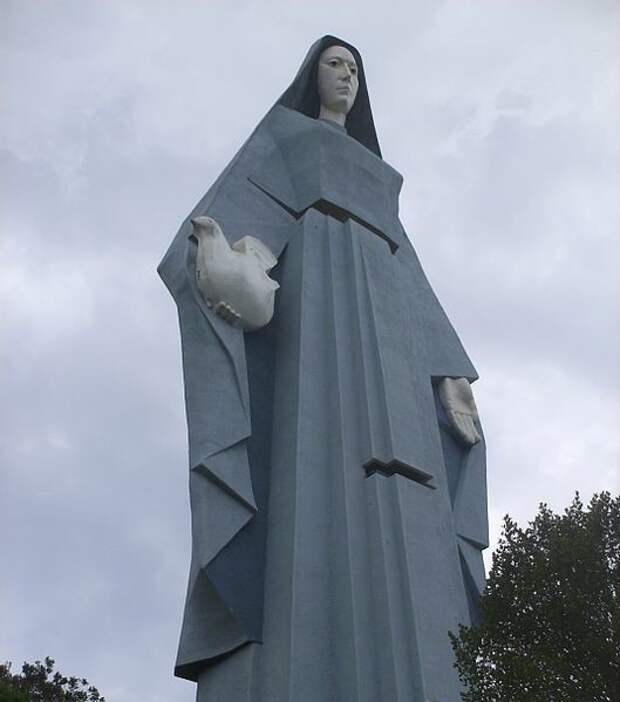 9. Статуя Девы Марии в Трухильо, Венесуэла  высота, мир, статуя