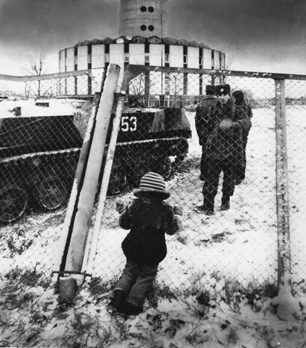 события возле вильнюсской телебашни 13 января 1991 года|Фото: fotokudra.lt