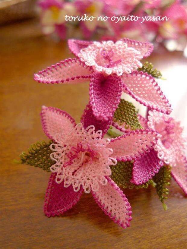 Oya Turkish needle lace: 