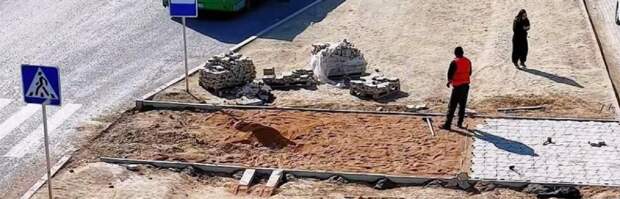 В каких микрорайонах Актау строят новые пешеходные дорожки