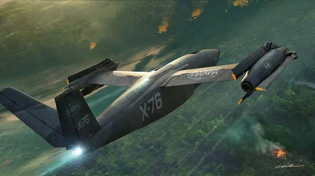 Конвертоплан Bell X-76 для программы DARPA SPRINT