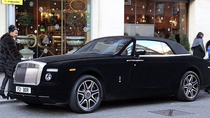 Бырхатный Rolls-Royce rolls-royce, бархат, винил