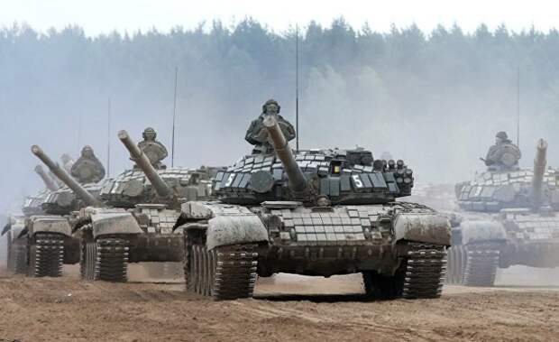 Танк Т-72 - основная броневая сила российской армии. | Фото: inosmi.ru.