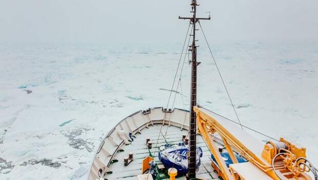 Судно Академик Шокальский блокировано во льдах у побережья Антарктиды. Фото с места события