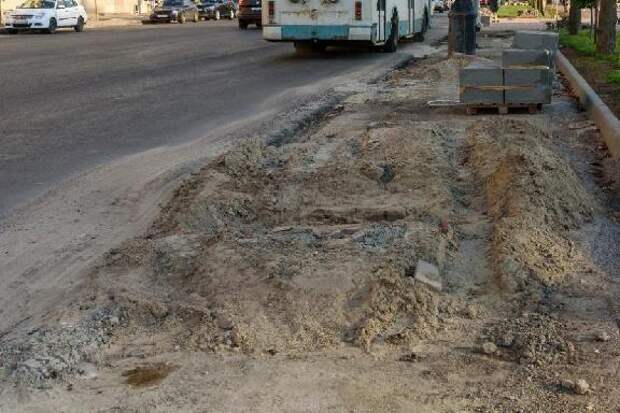 Ремонт улицы Карла Маркса в Тамбове доверили "Тамбовскому асфальту"