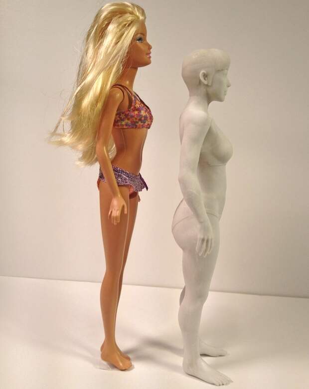 Реалистичная кукла Barbie от Николая Лэмма