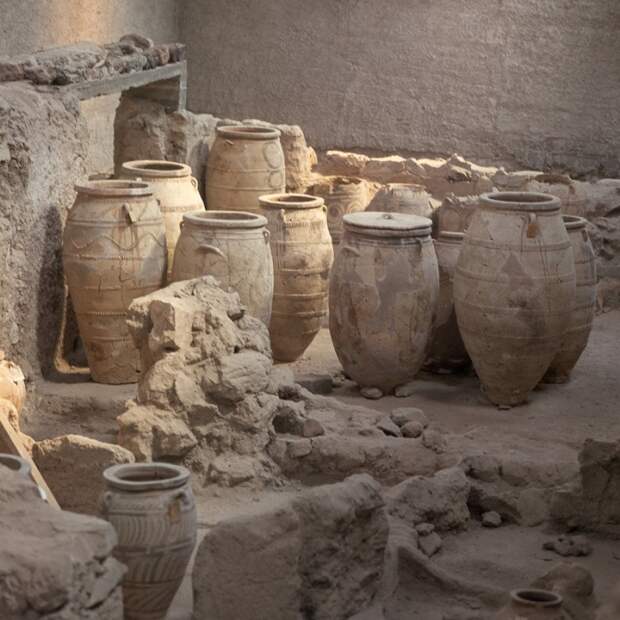 Регион острова Санторини, поздний минойский период, около 1500 до н.э.