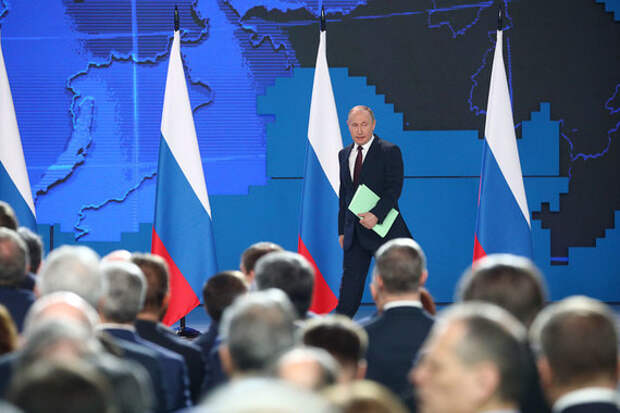 Кремль объяснил падение телерейтингов послания Путина