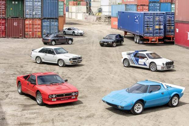 Коллекцию из раллийных автомобилей "группы Б" выставят на торги audi, ford, lancia, авто, автоспорт, аукцион, коллекция, ралли