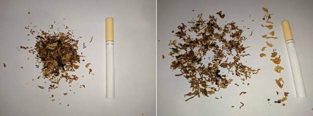Табак из сигареты