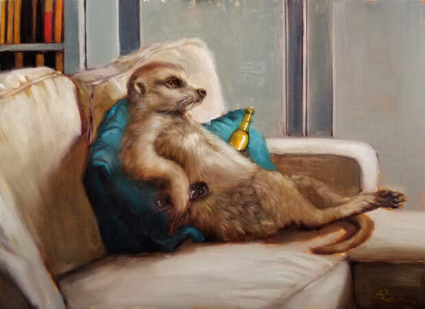 Лежебока. Автор: Lucia Heffernan.