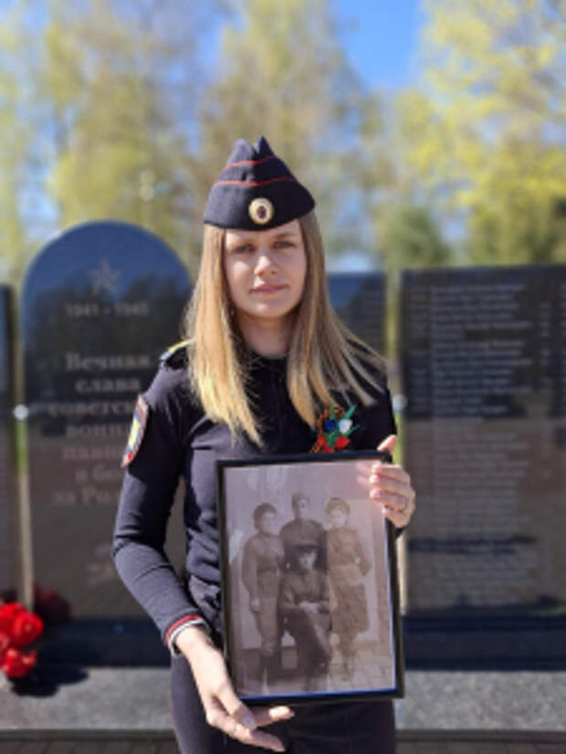 В коротких рассказах тверских полицейских-участниках акции «С нами Победа!» – дань памяти и уважения