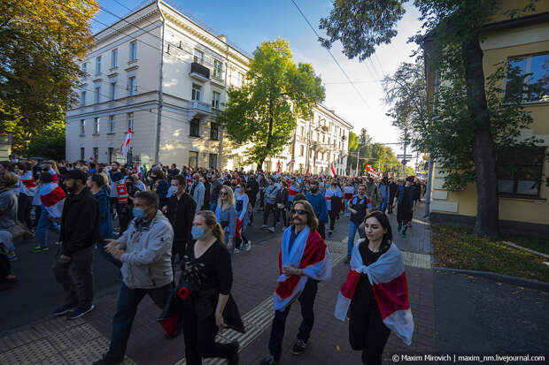 100 дней беларуского протеста.