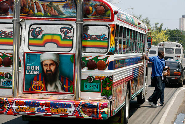 Панамский автобус. Май 2009 года. 