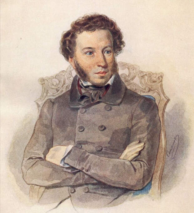 П. Соколов. Александр Сергеевич Пушкин