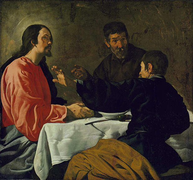 Чудо в Эммаусе. 1620 (650x607, 107Kb)