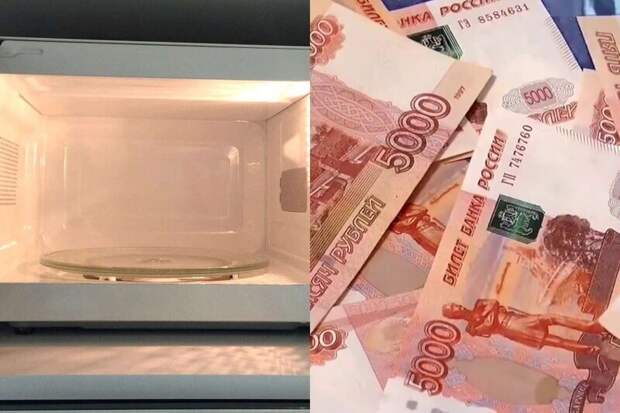 Чем закончится дезинфекция денег в микроволновке