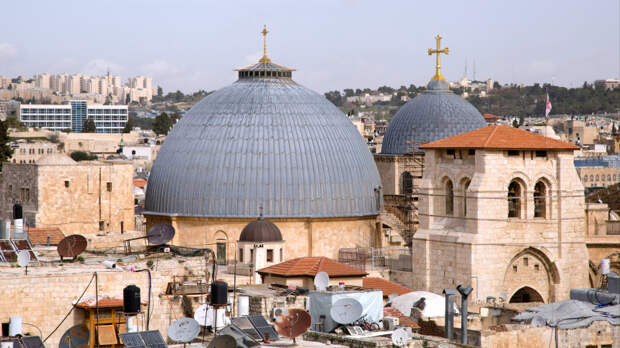 Схождение Благодатного огня в Иерусалиме — прямая трансляция