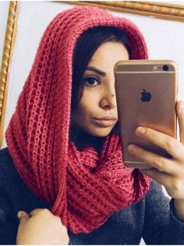 Вязание шарфа: оригинальные модные схемы вязания спицами и крючком