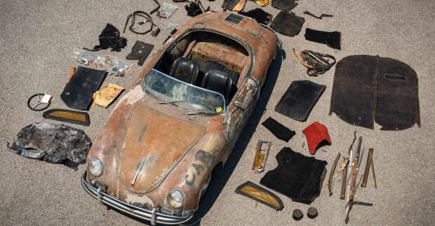 Ржавый Porsche стоит больше нового 911
