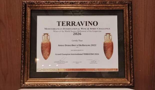 «Абрау-Дюрсо» выиграло Grand Champion International на TERRAVINO, обойдя 17 стран