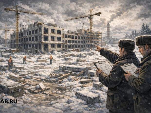 В Чите стройка школы за 1,5 млрд отстает от графика