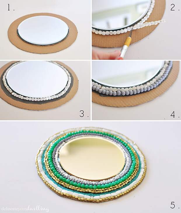 Декор зеркала (Diy)