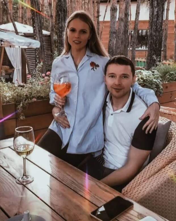 Ольга Фреймут с мужем Владимиром Локотко