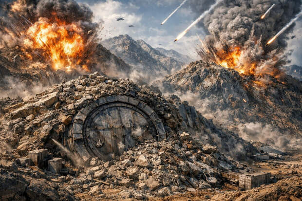 Новая тактика войны: США запечатывают тоннели Ирана, как консервные банки. Выхода нет?