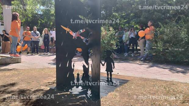 В Крыму появился памятник, посвященный пропавшим детям