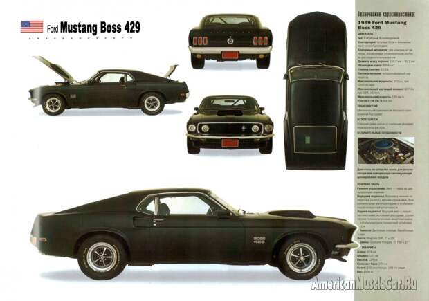 Ford Mustang 1969 poster