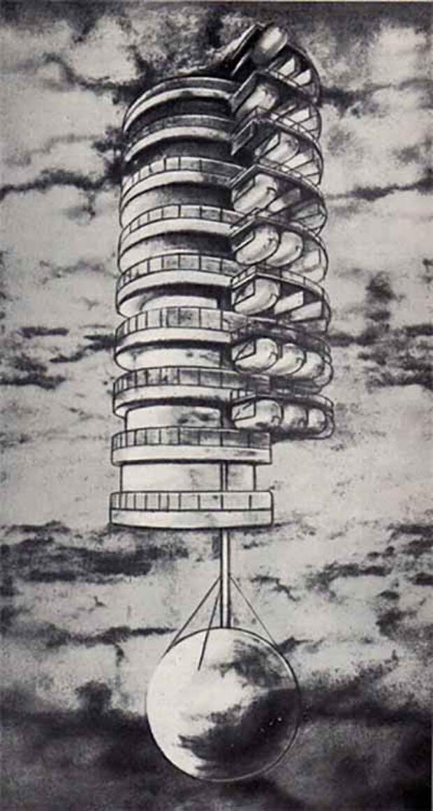 Загадка архитекторов Этьена Булле и Клода Леду идеи которому давали «сущности выходящие из тени», изображение №20