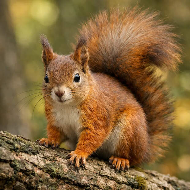 Видео "курящей" белки шокировало защитников природы