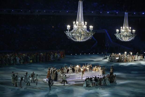 Третью часть церемонии открытия зимних Паралимпийских игр в Сочи организаторы посвятили преодолению барьеров во взаимопонимании между людьми 