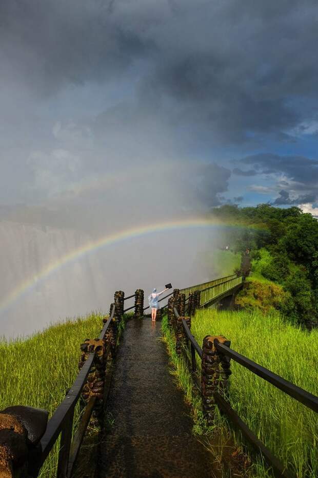 Водопад Виктория, Зимбабве Кругосветное путешествие, интересно, мир в кармане, от Земли до Луны, приключения, путешествия, страны и города, увлекательно