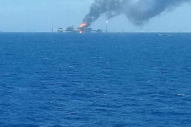На платформе Pemex в Мексиканском заливе случился новый взрыв