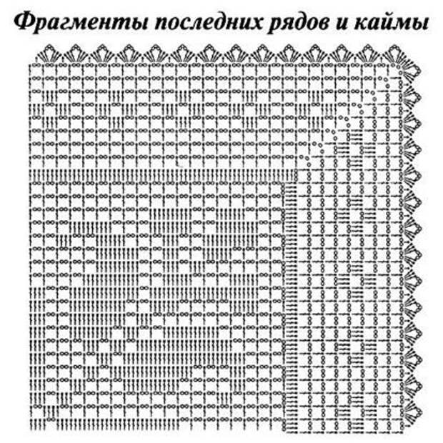 Вязаные диванные подушки крючком со схемами и описанием