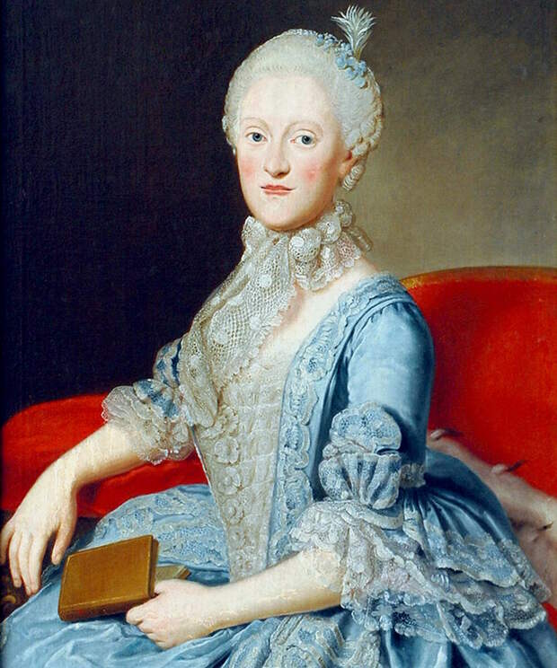 Придворный художник Дрездена «Портрет Марии Кунигунды Саксонской» (около 1760 года)