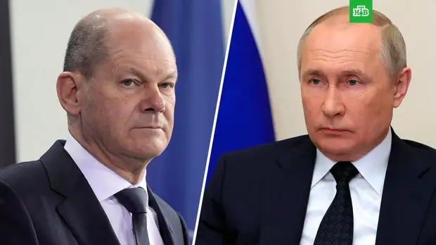 Путин и Шольц обсудили ход российско-украинских переговоров