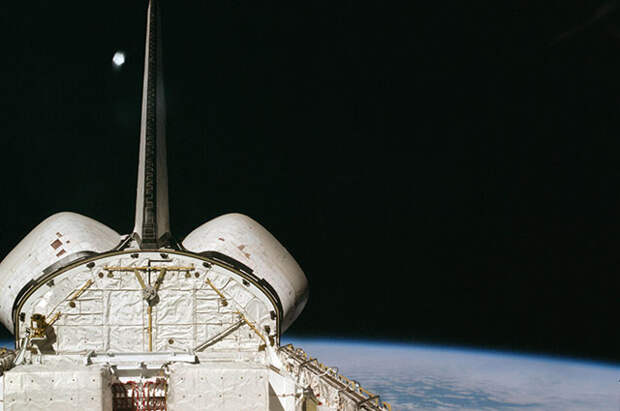 Шаттл «Колумбия» в космосе, 1981 г.