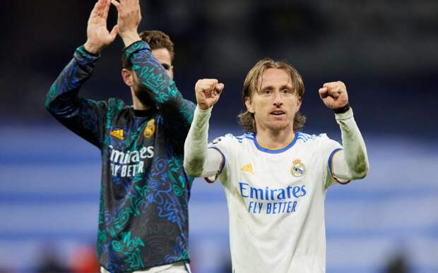 Футболист «Реала» Модрич стал лучшим игроком недели в Лиге чемпионов