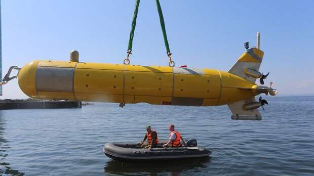 Беспилотный подводный аппарат "Посейдон". Источник изображения: https://vk.com/denis_siniy 