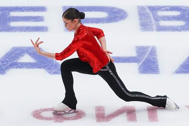 Петросян и Гуменник — победители короткой программы на Кубке Первого канала