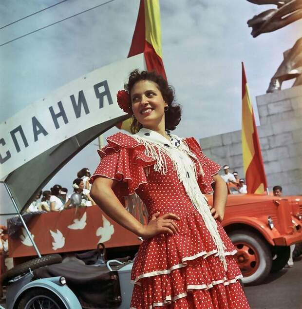 Всемирный фестиваль молодёжи 1957 года в Москве в фотографиях Всемирный фестиваль молодёжи 1957 года в Москве в фотографиях СССР., Фестиваль, молодёжь, фото