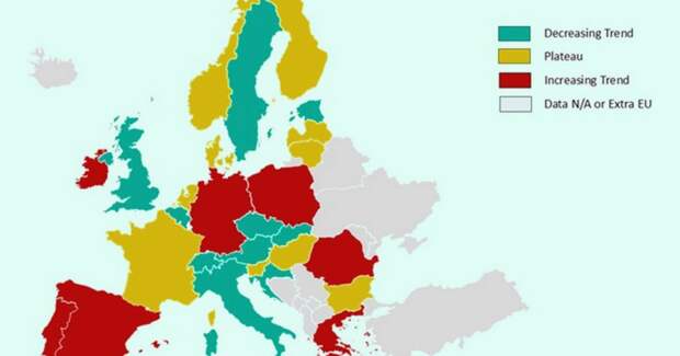 Частота внезапной смерти в Европе выросла на 30% за десять лет