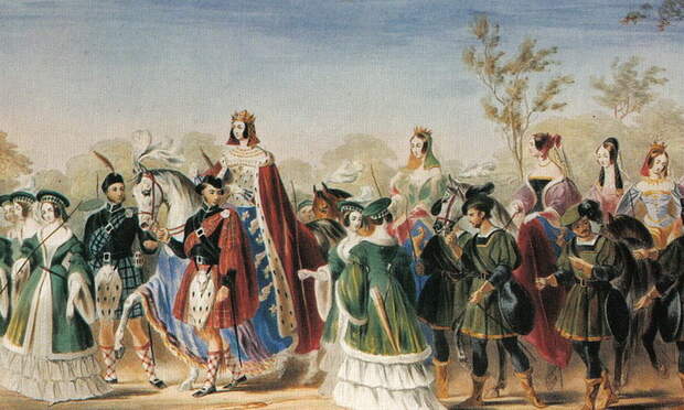 Джорджиана Сеймур на турнире-реконструкции в 1839 году получила титул королевы красоты