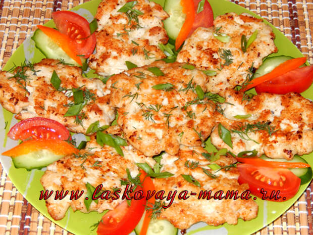 котлеты из куриного филе