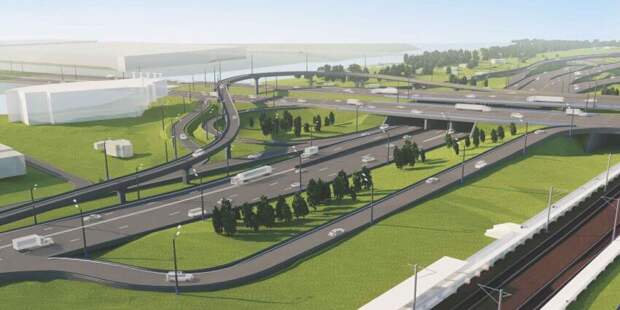 Развязку МКАД с Волоколамским шоссе откроют в 2021 году / mos.ru
